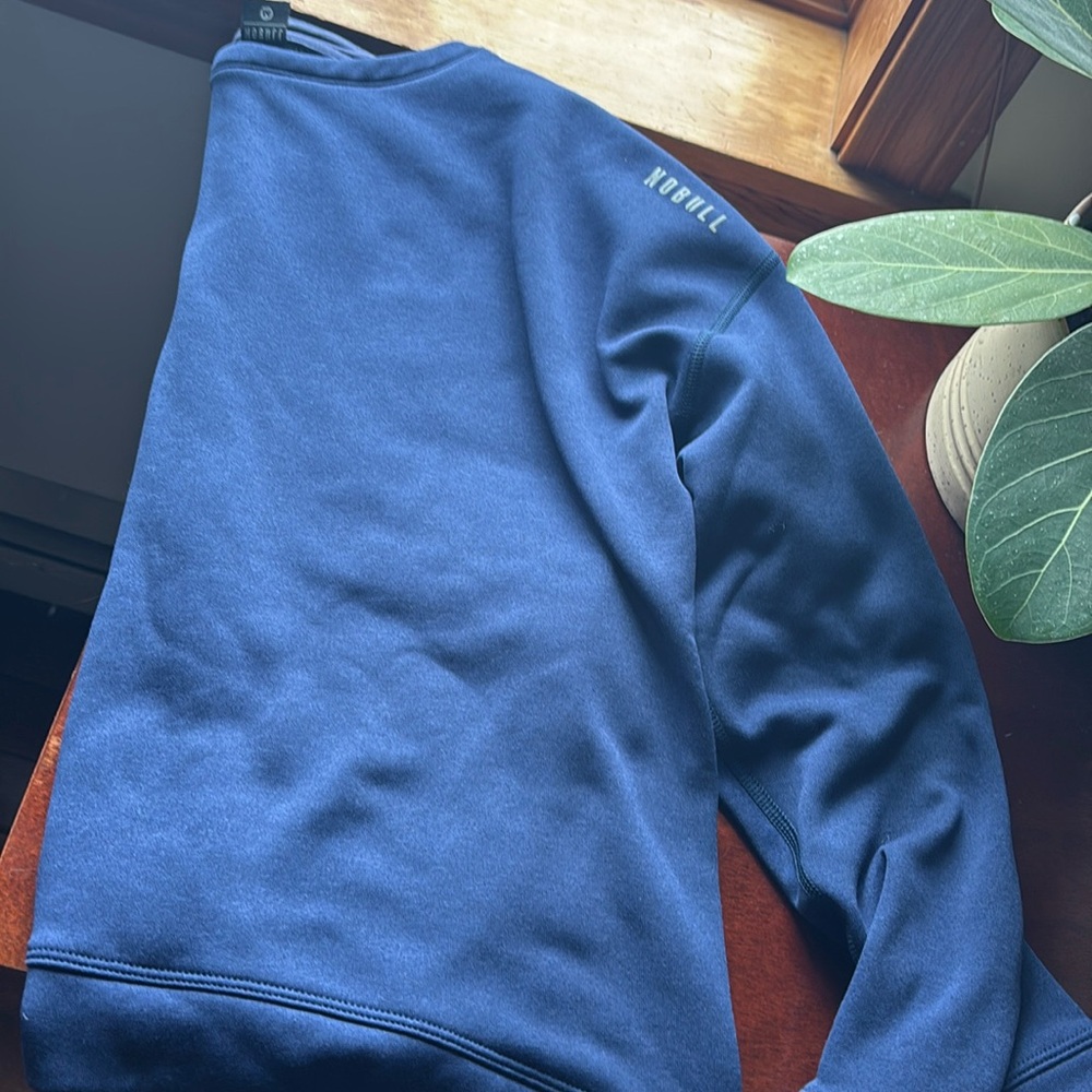 NOBULL pullover- navy size medium